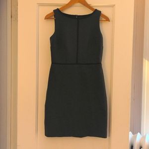 LOFT Hunter Green Sleeveless Dress, size 0P
